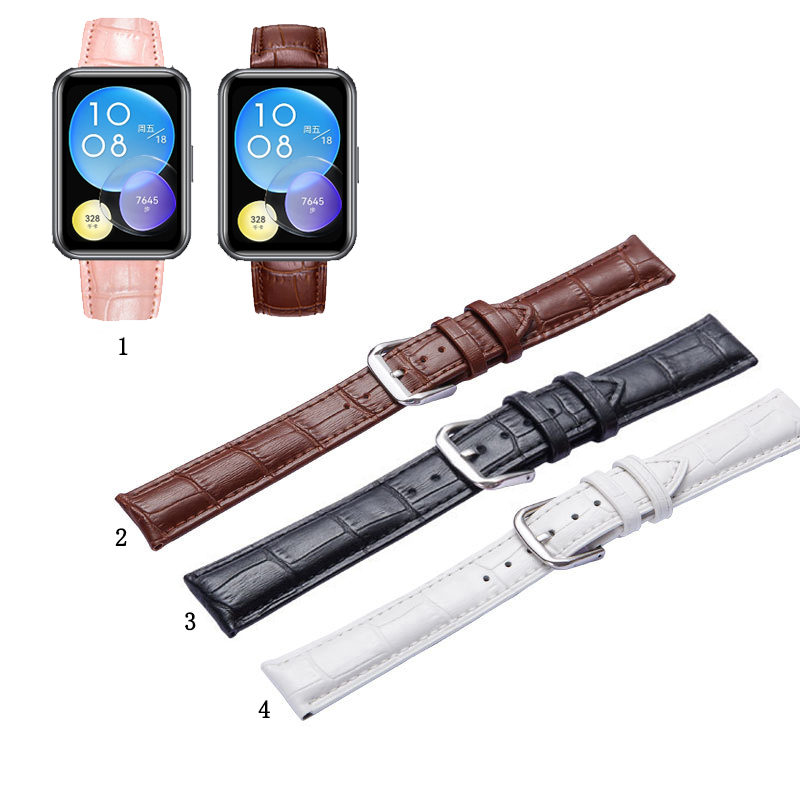 Huawei Smartwatch Accessories - عالية الجودة والجلود حزام ساعة اليد