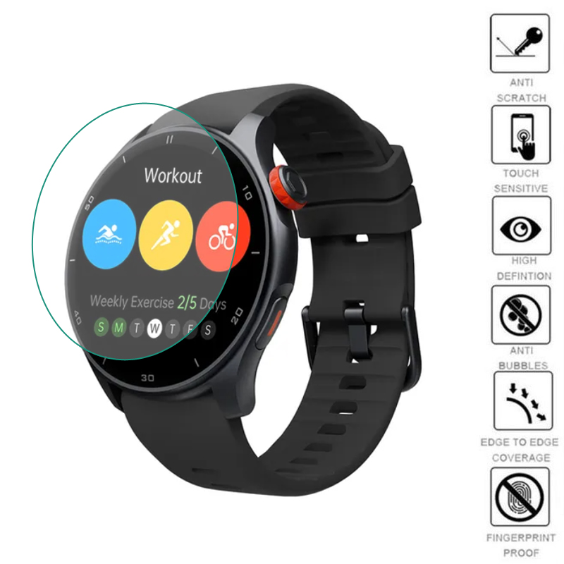 تبو لينة ساعة ذكية فيلم واقية  - مراجعة Garmin Smartwatch Accessories وسعره