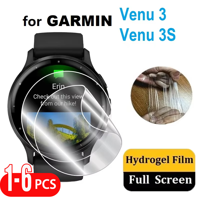 ل Garmin Venu 3s غطاء كامل HD  - مراجعة Garmin Smartwatch Accessories وسعره