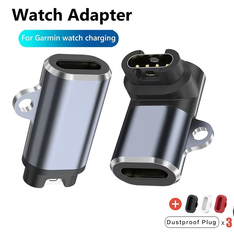 نوع C/مايكرو USB/IOS شحن محول  - مراجعة Garmin Smartwatch Accessories وسعره