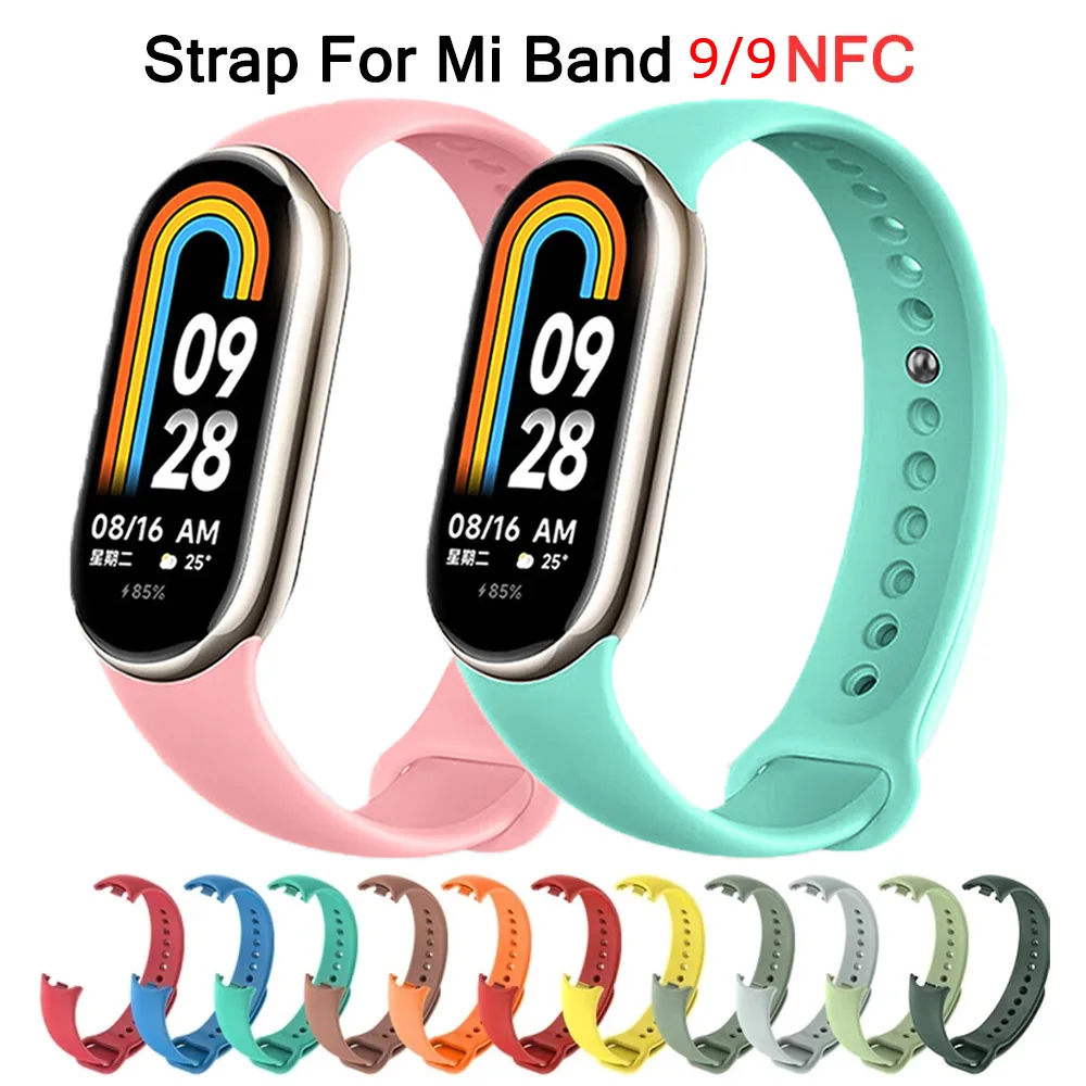 حزام لشاومي Mi Band 9/9 NFC سو - مراجعة Silicone Band Replacement وسعره